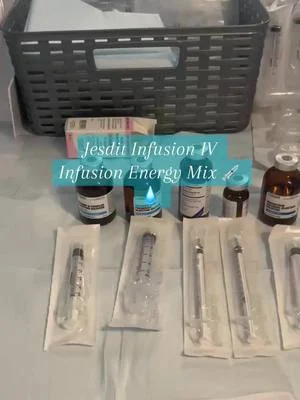 Boosting energy the right way!💧✨ Check out how I make my energy IV Infusion Mix ✨ #ivboost...